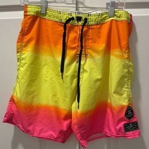 Tie dye Billabong Boardshorts